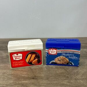 Fisher Price Fun With Food Duncan Hines Yellow Cake Mix & Blueberry Muffin Box